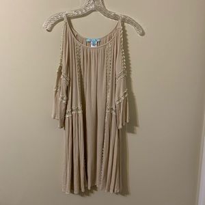 She + Sky Open Shoulder Dress size Small